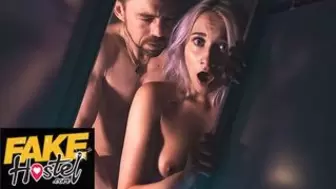 Fake Hostel - The Haunted Locker - A Halloween Special with horny youngster experiencing big dick