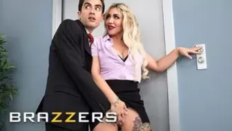 Brazzers - Elevator Breaks Down & Horny Carla Boom Takes 2 Pricks Until It Gets Fixed