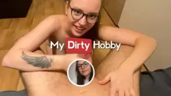 MyDirtyHobby - Leni_Lizz Prefers To Give Her Neighbor A Bj Than Reading A Book
