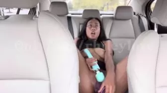 Dirty Black Accidentally Makes a Sweet Mess in Her StepBrothers Car