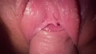 I nailed my teeny stepsister, amazing creamy cunt, squirt and close up facial