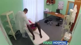 FakeHospital Massage turns into frantic sex as saucy loud patient screams