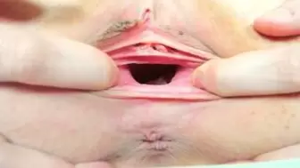 strong cunt gape close up