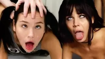 BEST OF AHEGAO Volume two - Thin Teens USED Like Fuck Toys