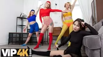 DYKE4K. Dance Students Turned Into Sex Gurus for Female Teacher