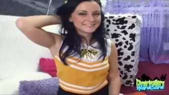 Cheerleader Melissa Matthews Strips For Popsicles