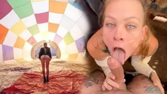 Sammmnextdoor Date Night #05 - Passionate sunrise sex (she licks) over pyramids in an air balloon
