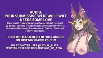 Audio: Your Submissive Werewolf Wifey Needs Some Love