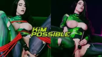 Kim Possible. Lady Shego mounts her wet snatch with a large schlong - MollyRedWolf