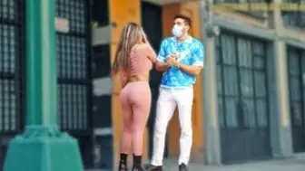 Large Behind Hispanic Seduces The Rich Stranger To Fuck Her Juicy Twat