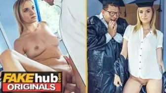 FAKEhub - University student stuck in the friendzone finally gets to fuck his teeny dreamgirl
