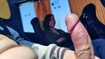 Stranger teeny blow penis in bus