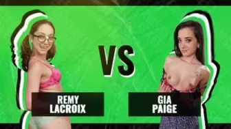 Battle Of The Babes - Remy Lacroix vs. Gia Paige - Which Innocent Sweetie Will Make You Spunk Faster?