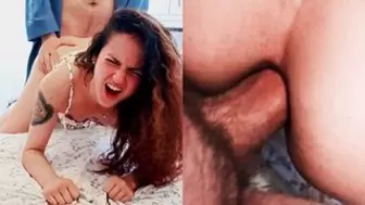Painful Anal Cream pie. Anal Destruction. She asked me to open her behind and she regretted it.