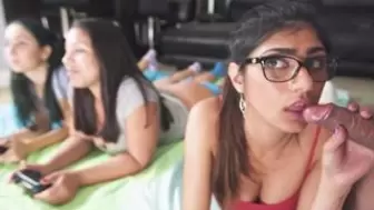 MIA KHALIFA - Fun And Games With Tiffany Valentine, Rachel Rose and The 1 And Only Don
