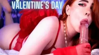 Valentine's Day. Angelic bj. 4K - MollyRedWolf