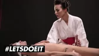 XCHIMERA - Vanessa Decker Dresses Up In Kimono For Sensual Sex - LETSDOEIT