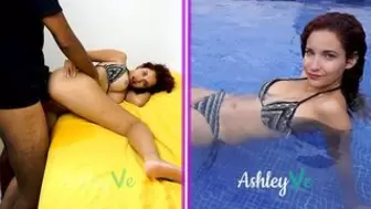 Hard Fuck in a Bikini Swimsuit - Ashley Ve