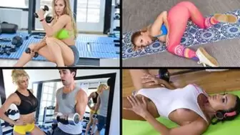 Compilations: Fitness MILFs Nicole Aniston, Reagan Fox, Richelle Ryan, Cherie Deville