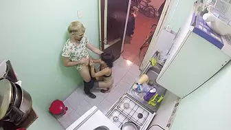 Lovers Fuck In The Kitchen While Cooking P2