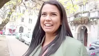 Gigantic Hanging Melons Youngster Chloe Talk To Fuck At Street Part two
