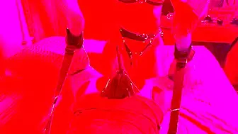 Dominant Girlin Leather Harness Toys Then Pegs Her Bfs Booty Hard. Point of view P1