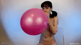 Topless Pink Blow MP4
