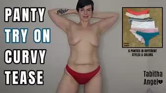 Panty Try On Curvy Tease