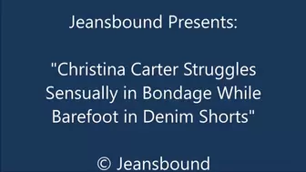 Christina Carter Bound in a Denim Skirt - HD