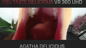Agatha Delicious - You TASTE Delicious - VR 360 8K