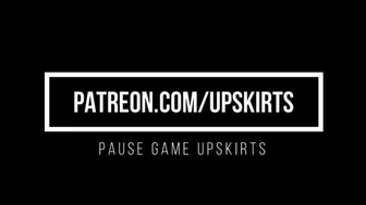 Pause Game Upskirts with Kody Macy and London