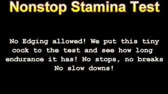 Nonstop Handjob Speed Stamina Challenge! Premature Ejaculation Training!