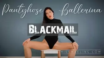 Pantyhose Ballerina Blackmail