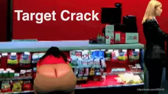 TARGET CRACK : BiG BOOTY CRACK , HAIRY ARMPITS , hairy belly MILF BUSH FLASHING in public store & TV news clip: hairy ass crack CLOSE UP : FULL VERSION 1080p HD mp4