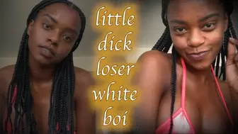 little dick loser white boi *C*