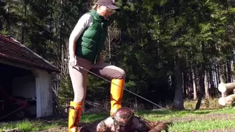 Spring Trampling in the Mud by Mistress Katharina - FullHD