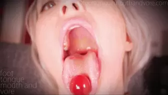 Riley Sensuous Lollipop Licking