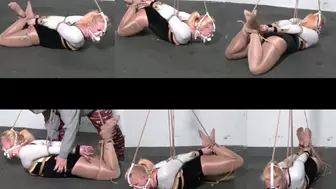 Gabi Gymnastic Bondage Floor Exercise HD wmv