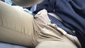 Masturbation in the car