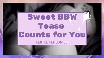 Sweet BBW Tease Kaylee Graves Counts Down For You