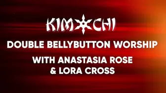 Double Bellybutton Worship with Anastasia rose and Lara Cross