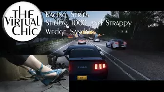 Racing Series: Shelby 1000 and Strappy Wedge Sandals (mp4 1080p)