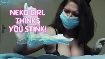Neko Girl Thinks You Stink!! - POV Gets Diaper Changed by the Neko House Kitty! - WMV