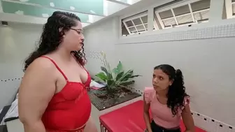 BELLY SITTING - FAT MISTRESS DIANA BORGES - VOL # 43 - NEW MF 2021 - FULL VIDEO - never published - Exclusive girl MF