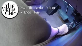 Real Life Brake Failure in Lace Flats (mp4 1080p)