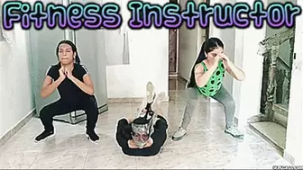 Laura, Katherine & Maria in: Sexy Fitness Instructor Hogtied By Her Naughty Students (high res mp4)