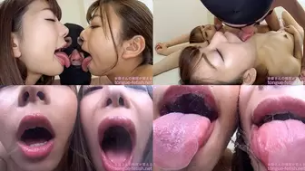 Nozomi & Azusa - Double Face Nose Licking 2 of 3
