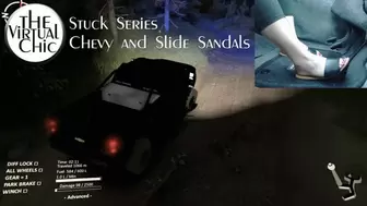 Stuck Series: Chevy and Slide Sandals (mp4 1080p)