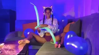 Night In With Balloons — MOV — Clip 2
