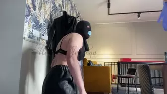 A cheap whore came to Mistress to be fucked to the fullest